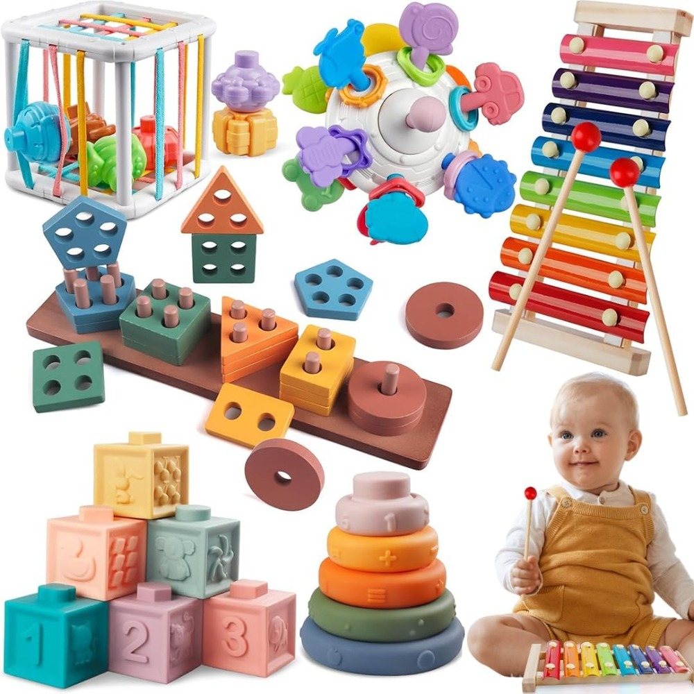 اسباب بازی مونتسوری برای کودکان 1 سال به بالا